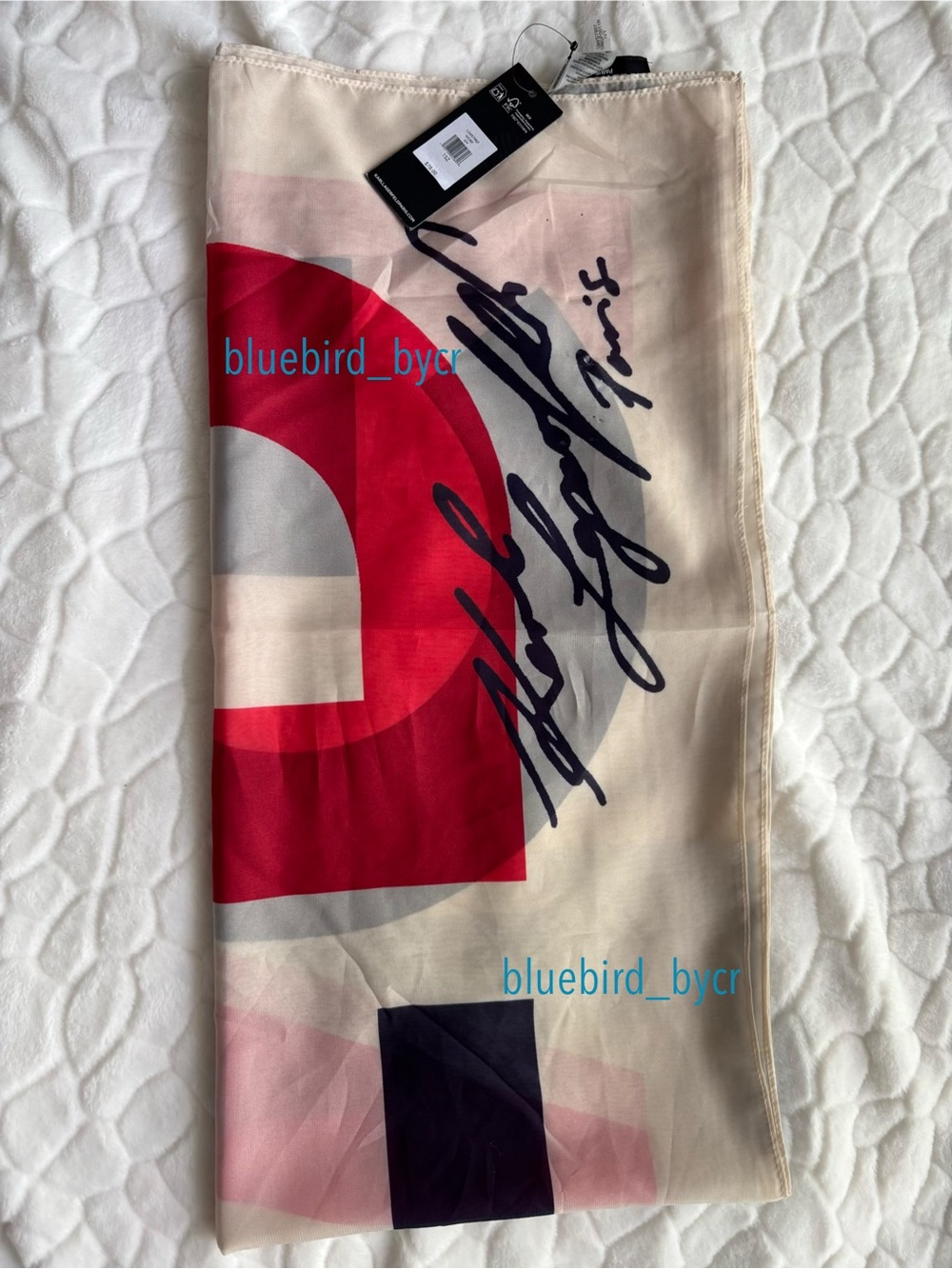 Karl Lagerfeld Scarf - Picture 9 of 14